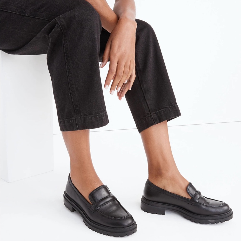 Madewell Bradley Lug Sole Loafer Size 6.5